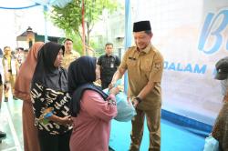 HUT ke-15, BNPP RI Bagi Ribuan Paket Sembako ke Johar Baru