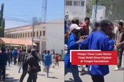 Ribuan Pelajar dan Mahasiswa Timor Leste Protes Rencana Pembelian Mobil Dinas Anggota DPR