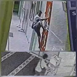 Pria Curi Uang Kotak Amal Masjid di Palangka Raya, Terekam CCTV, Pelaku Panjat Tralis Jendela
