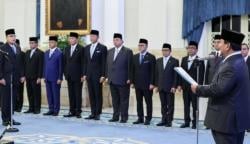 Ini Deretan Menteri dan Kepala Badan Baru yang Dilantik Prabowo Hari Ini