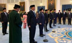 Jabatan Baru Erick Thohir dan Djamari Chaniago, Dilantik Presiden Prabowo di Istana