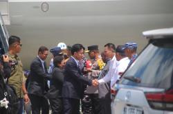 Kapolda Papua Dampingi Wakil Presiden RI dalam Rangkaian Kunjungan Kerja di Kabupaten Merauke