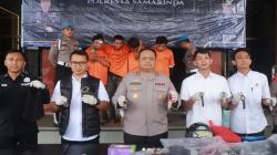 Komplotan Maling Spesialis Rumah Kosong di Samarinda Diringkus Polisi, Satu Pelaku Roboh Ditembak