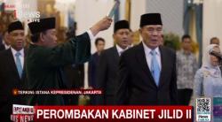 Pelantikan Menteri dan Pejabat Baru, Gibran Rakabuming Tak Hadir