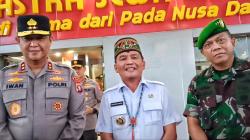 Kunjungan Gubernur dan Pangdam, Kapolda Kalteng Komitmen Jaga Soliditas TNI-Polri
