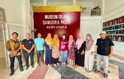 Wamen DiktisaintekStella Christie Kunjungi Museum Islam Samudra Pasai