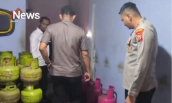 Polisi Gerebek Praktik Oplosan Gas Elpiji di Gowa, Ratusan Tabung Disita