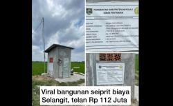Viral Bangunan Kecil  di Sawah Telan Anggaran Rp112 Juta, Dispertan Boyolali: Rumah Pompa Irigasi!