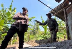 Peduli Lingkungan, KPH Gundih Bantu Pembangunan Sanitasi Sehat Untuk Warga Monggot Geyer