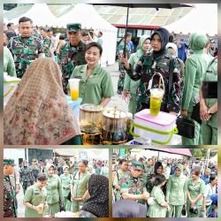 Kodam XXII Tambun Bungai Gelar Bakti Sosial dan Pangan Murah, Wujud Kemanunggalan TNI dengan Rakyat