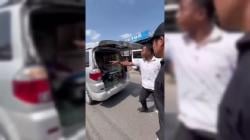 Viral Dua Mobil Ambulans di Tuban Bawa Pasien Gawat Darurat Dihadang Mobil Innova Hitam