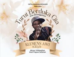 BREAKING NEWS Aktor Kocak Asal Papua Klemens Awi Meninggal Dunia Akibat Komplikasi Penyakit