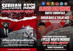 Seruan Aksi Menggema Pasca Viral Anggota DPRD Gorontalo Wahyudin Moridu Sebut Rampok Uang Negara