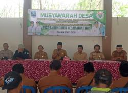 Desa Andungbiru Laksanakan Musdes, Pembangunan Wisata Menjadi Prioritas Tahun 2026
