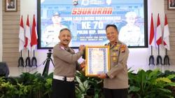 NRP Tertua dan Termuda Jadi Simbol Kebersamaan di HUT Lalu Lintas Bhayangkara ke-70