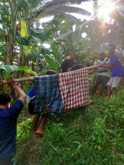 Kakek 77 Tahun Ditemukan Meninggal Dunia di Pinggir Sungai Bulanan Weleri, ini  Penyebabnya