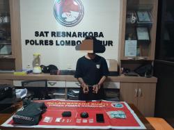 Pengedar Narkoba Ditangkap di Lombok Timur, Polisi Sita 22,78 Gram Sabu dari Kos-Kosan