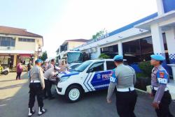 Kapolres Kuningan Ikuti Arahan Korlantas soal Penggunaan Sirene dan Rotator