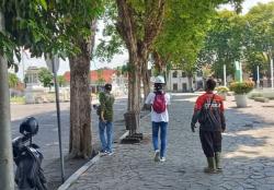 Car Free Day Tetap Jalan Meski Revitalisasi Alun-alun Lumajang Dimulai