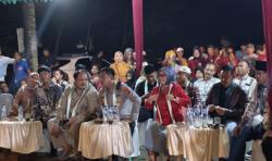 Malam Hari Tani Pecah! Kapolres Pangandaran Sampai Angkat Jempol untuk Ronggeng Amen