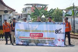 KAI Daop 9 Jember Gandeng Stakeholder Tekan Kecelakaan di Perlintasan Sebidang