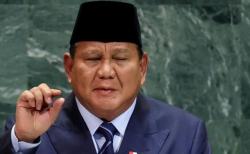 Prabowo Bikin Emosi, Gebrak Meja 8 Kali Saat Pidato Sidang Umum PBB