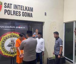 Viral Aksi Penyerangan Warung di Gowa, Satu dari Lima Pelaku Dibekuk Ditetapkan Tersangka