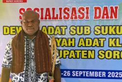 Ketua IKBS Sorong Raya Apresiasi Raker ke – I Dewan Adat Moi Kilin