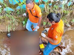 Polres Jayapura Olah TKP Penemuan Mayat Pria di Jalan Raya Sentani–Waena