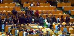 Kompak! Ratusan Delegasi Walk Out Saat PM Israel Netanyahu Berpidato di Sidang Umum PBB