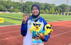 Novia Anggi Fitriani, Mahasiwi UNS Semester 5 Sabet Dua Emas di POMNAS XIX 2025