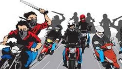 Tawuran Geng Motor dengan Warga di Makassar, 4 Orang Diamankan