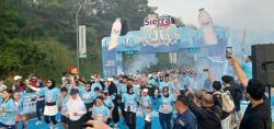 Family Fun Run dengan Konsep Water Festival di KBP, Disambut Antusias 1.500 Peserta