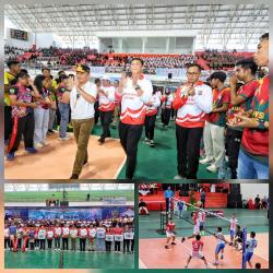 26 Tim Terbaik Siap bertanding di Turnamen Bola Voli Kapolda Kalteng Cup 2025