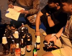 Gelar Operasi Pekat, Satresnarkoba Polres Karanganyar Amankan Miras dan Tembakau Sintetis