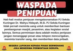 Modus Baru Penipuan: Janjikan Bantuan Masjid, Catut Nama Pj Sekda Kuningan