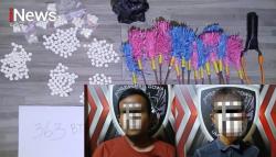 Jatanras Gowa Ringkus Penjual Busur di Medsos, Tramadol Ikut Diamankan
