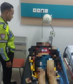 Motor Vs Minibus di Karawang, 1 Pengendara Tewas di Lokasi