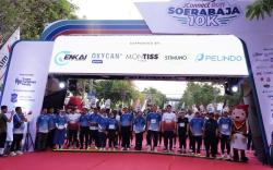 Dari Balai Kota, Ribuan Pelari Menyusuri Jalan Ikonik Surabaya di JConnect Run 10K