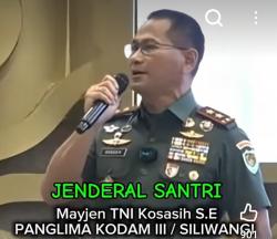Suara Syahdu Pangdam Siliwangi Viral, Mayjen TNI Kosasih Jenderal Santri Hafiz Quran