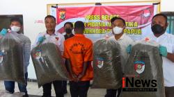 WNA Asal Papua Nugini Ditangkap Selundupkan 21,3 Kilogram Ganja di Jayapura