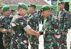 Anggota Kodim 0717 Grobogan Sebanyak 12 Tamtama dan 53 Bintara Terima Kenaikan Pangkat
