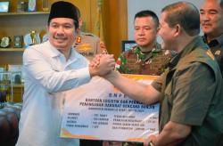 Tangani Dampak Banjir, Bupati Bengkulu Utara Terima Bantuan Rp350 Juta dari BNPB RI