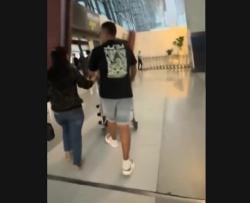Viral! Istri Labrak Suami Bersama Selingkuhan di Bandara usai Liburan dari Bali