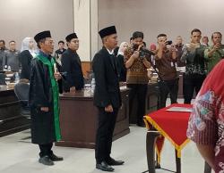 Rasid Resmi Dilantik Sebagai Anggota DPRD Lebak Gantikan Almarhum Juned