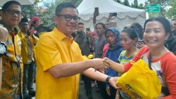 6.100 Paket Sembako HUT ke-61 Partai Golkar Ludes Dalam Waktu 2 Jam