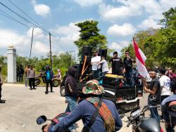 Tuntut Ganti Rugi, Warga Gowa Geruduk Lokasi Proyek Bendungan jenelata