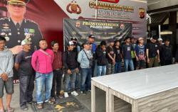 Gelar Razia, Petugas Gabungan Amankan 21 Preman yang Kerap Buat Onar