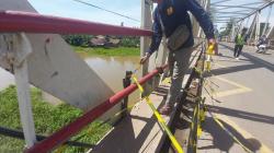 Buntut Kabel Suspensi Jembatan Peninggalan Putus, Pemkab Muba Langsung Ambil Tindakan Ini