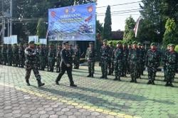 Dandim Grobogan Sampaikan Empat Pedoman Prajurit Yang Ditekankan Panglima di HUT Ke 80 TNI